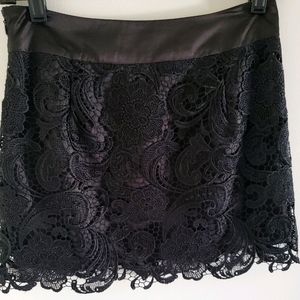 Lace Mini Skirt